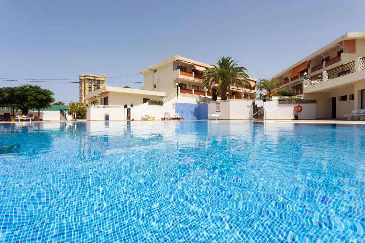 Apartment Frontline Playa Las Vistas With Pool, Parking, Sea Los Cristianos  Spain