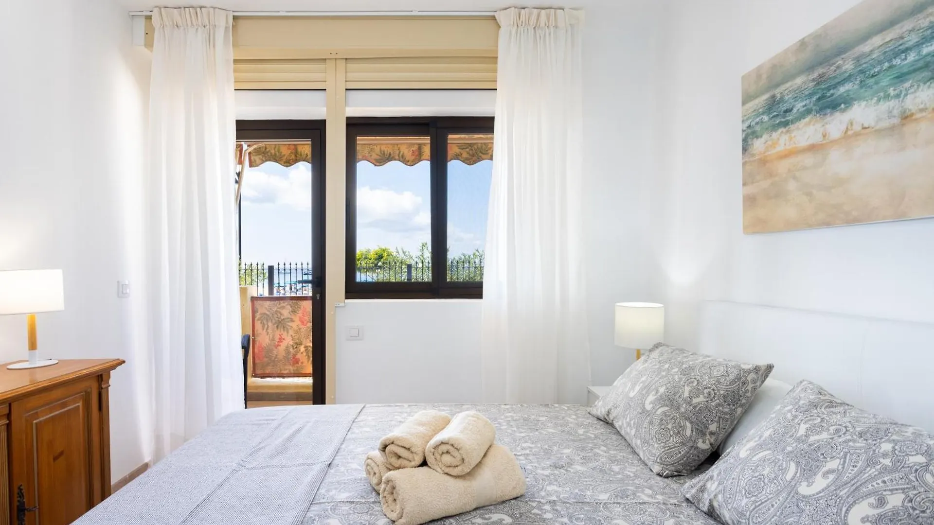 Apartment Frontline Playa Las Vistas With Pool, Parking, Sea Los Cristianos
